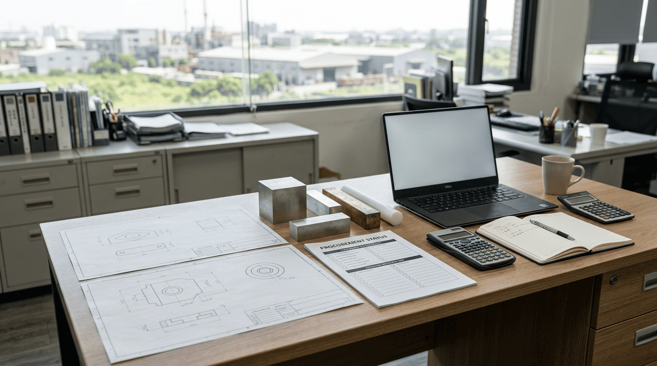 企業採購零件加工詢價時,需要備妥零件設計圖面、加工材質、製造數量等資訊